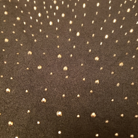 Black Embellished Sweater Size L - Picture 7 of 12